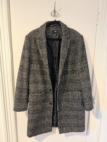 Men black white check - h&m,