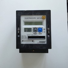 Digicard Ampy Automation Electrocard Electricity Meter Type 5188A Single Phase
