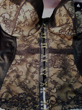 Cacique Plus Size Corset Gold