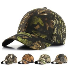 Fishing Hunting Camouflage Adjustable Cap Camo Baseball Army Sun Hat