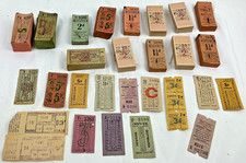 Vintage Bus Tickets Job Lot