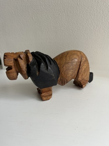 Lion hand carved - lion,