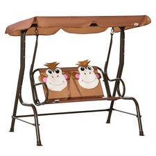 Outsunny 2 Seat Kids Canopy