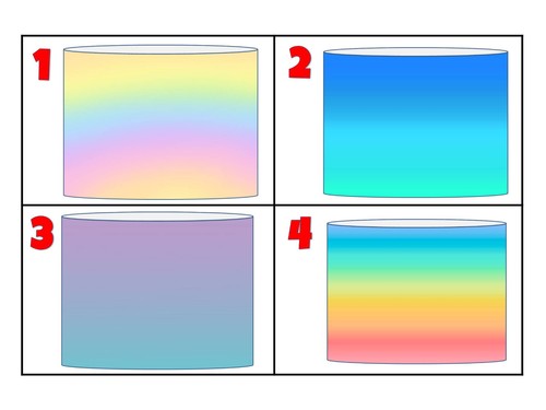 Ombre colours pastels - colours, ceiling