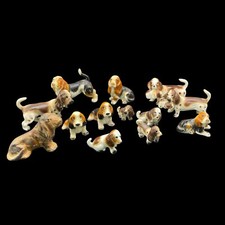 Basset Hound Ceramic Figurine