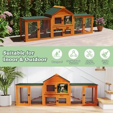 COZIWOW 84" Rabbit Hutch