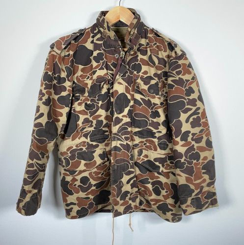Vtg camo zip jacket - vtg,