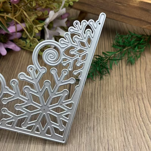 Snowflake corner for christmas - snowflake,