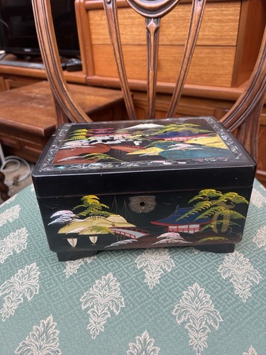 Oriental black lacquer - oriental,