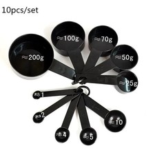 10pcs Plastic Measuring Cups