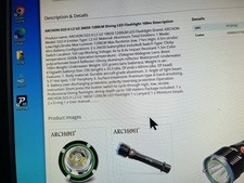 scuba diving torch used