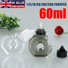 1-1000pcs Plastic Empty Flat