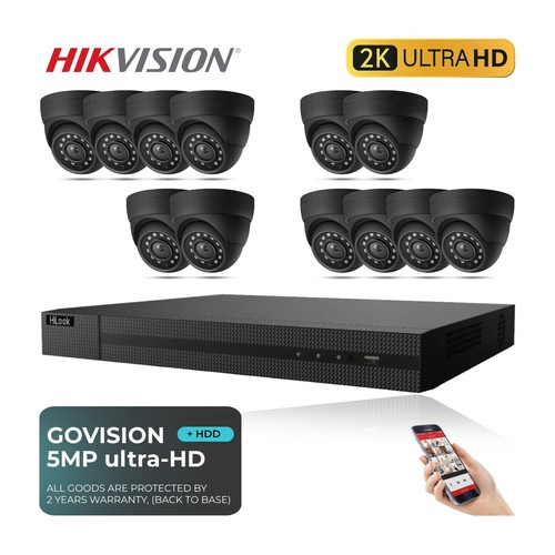 Hikvision hilook 5mp cctv - cctv, hd