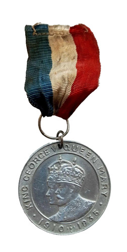 1935 silver jubilee medal - jubilee, of