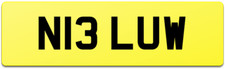 Neil old reg number plate - neil,