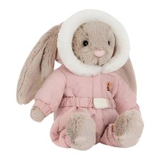 Snow Suit Beige Bunny Plush -
