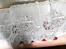 Vintage French Scalloped Edge