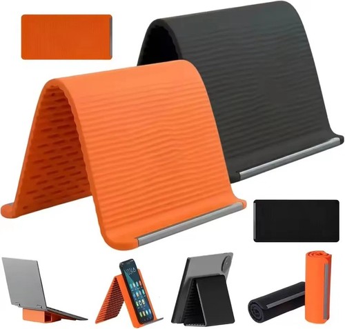 Foldable silicone phone tablet - foldable,