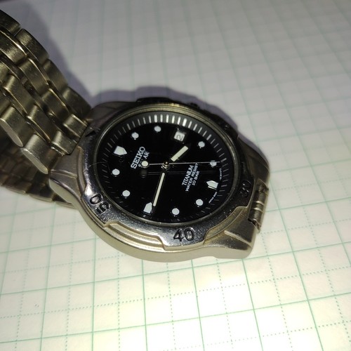 Seiko solar titanium atm - solar,