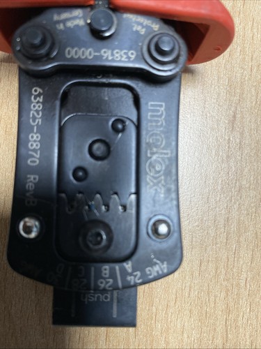 Molex crimping tool 63816 0000 - molex,