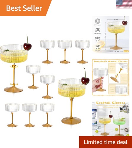 Pcs champagne martini - 12,
