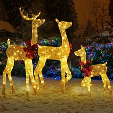3 Piece Lighted Christmas