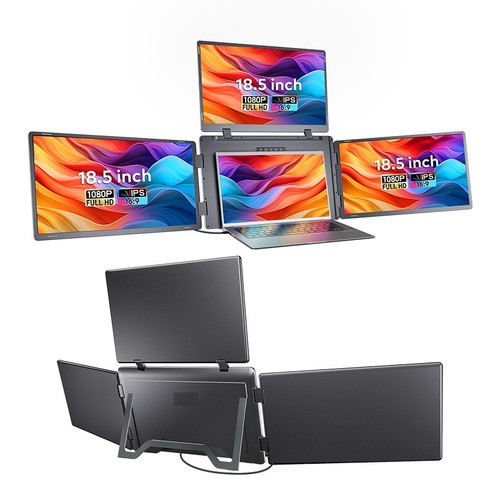 Portable quad monitor - portable,