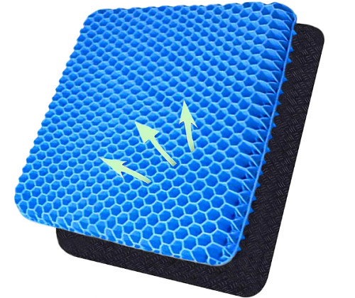 Gel seat cushion double - cushion,double, thick