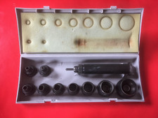 Maun 1001-05, Metric Wad Punch Set, 5 - 32 mm