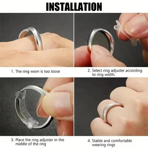 12pcs silicone ring size - ring,
