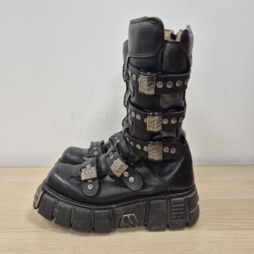 New rock biker boots - new,