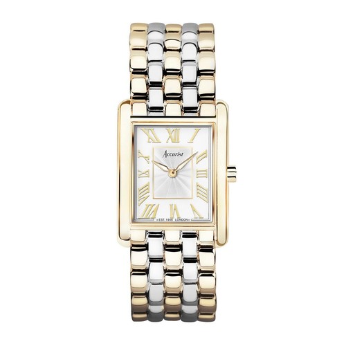Accurist rectangle ladies - rectangle, two