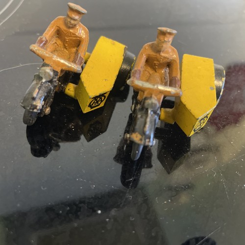 Dinky 44b motorcycle - dinky, aa