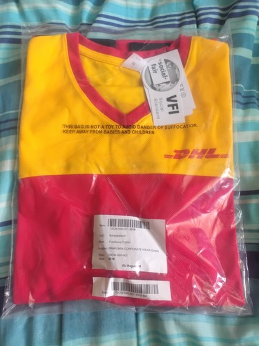 Dhl shirt size uniform new - size,