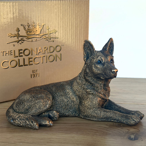 German shepherd dog figurine - shepherd,