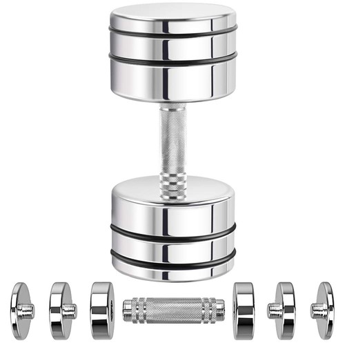 Dumbbells set adjustable - set,