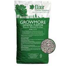 20kg Bag Growmore 7-7-7 Blended All-Round General Purpose Fertiliser & Feed