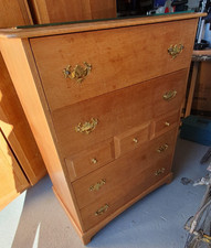 Stag Madrigal Bedroom Oak Furniture -  Robes x 2  and one 7 drwr Chest.