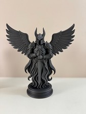 🖤 Dark Winged Knight Statue