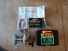 Garcia MITCHELL TECHNICAL PERFECTION Model 624 Fishing Reel With Box