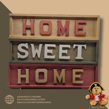 HOME SWEET HOME Wooden Secret