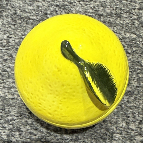 Yellow green lemon - &, shaped