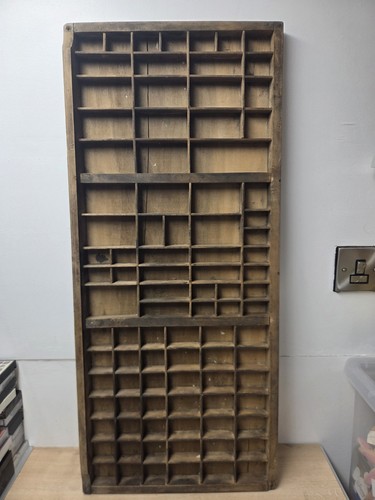 Wooden vintage letterpress - wooden,