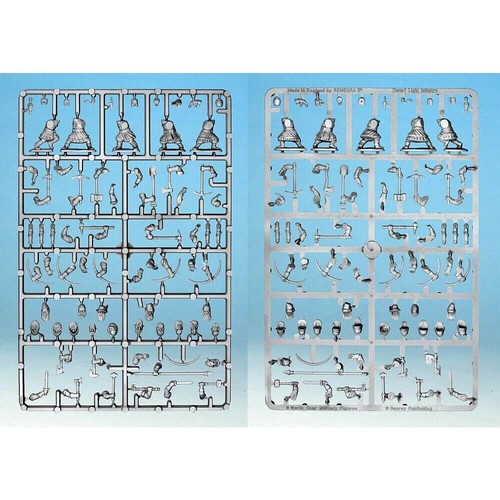 28mm dwarf light infantry - dwarf,