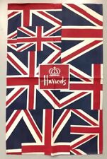 Harrods Union Jack flag tea towel 100% cotton new 【discontinued】