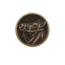 Buttons Antique Bronze Round