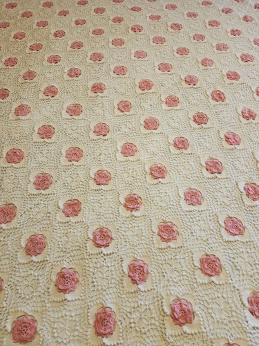 Vintage antique hand crocheted - antique,