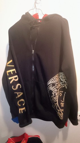 Versace medusa dbl sided zip - dbl,
