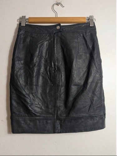 100 real leather skirt - 100%,