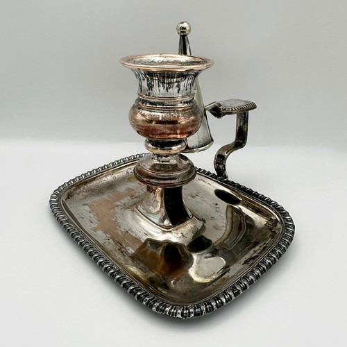 Antique georgian chamberstick - georgian,